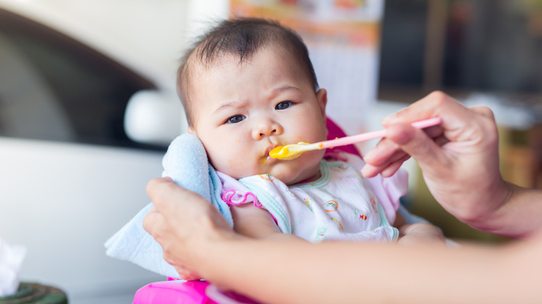 baby refusing eggs