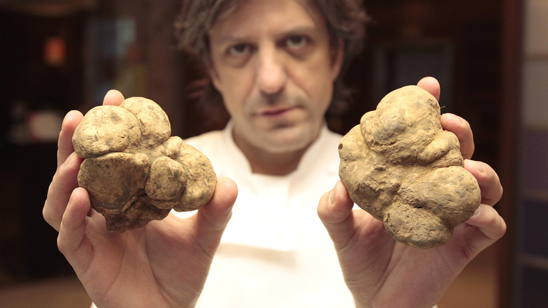 white truffle chef