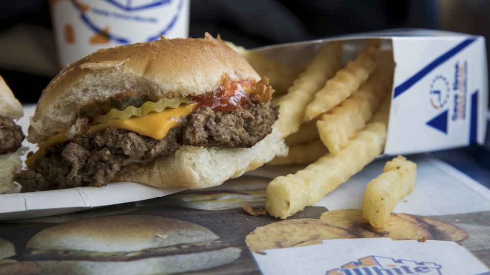 A White Castle Slider