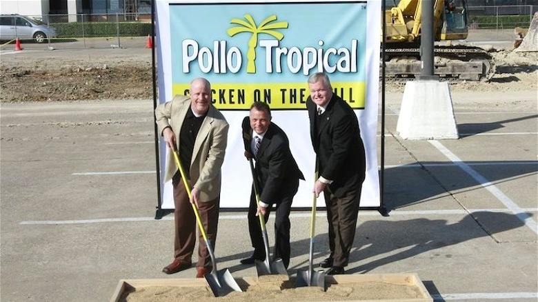 Pollo Tropical groundbreaking