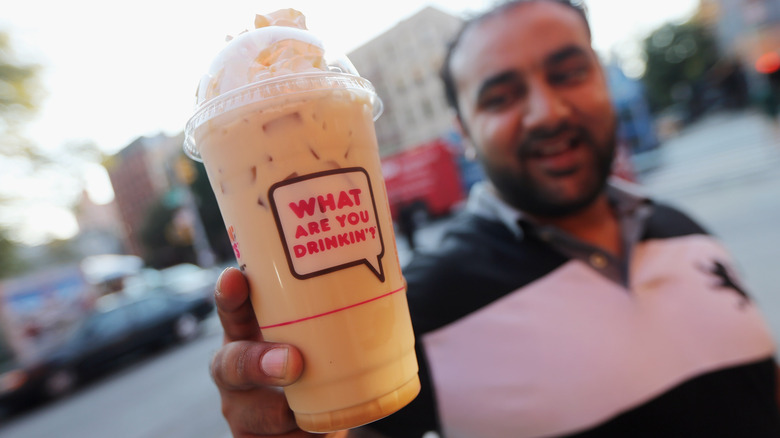 Dunkin' Donuts ice coffee 