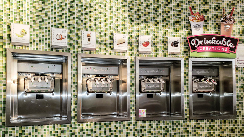 public soft serve yogurt machines