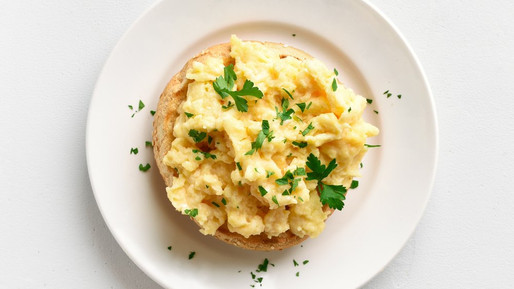 scrambled eggs