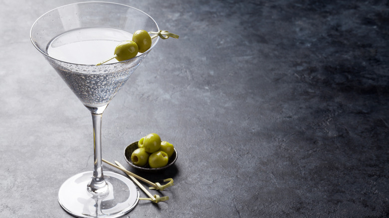 Dirty martini