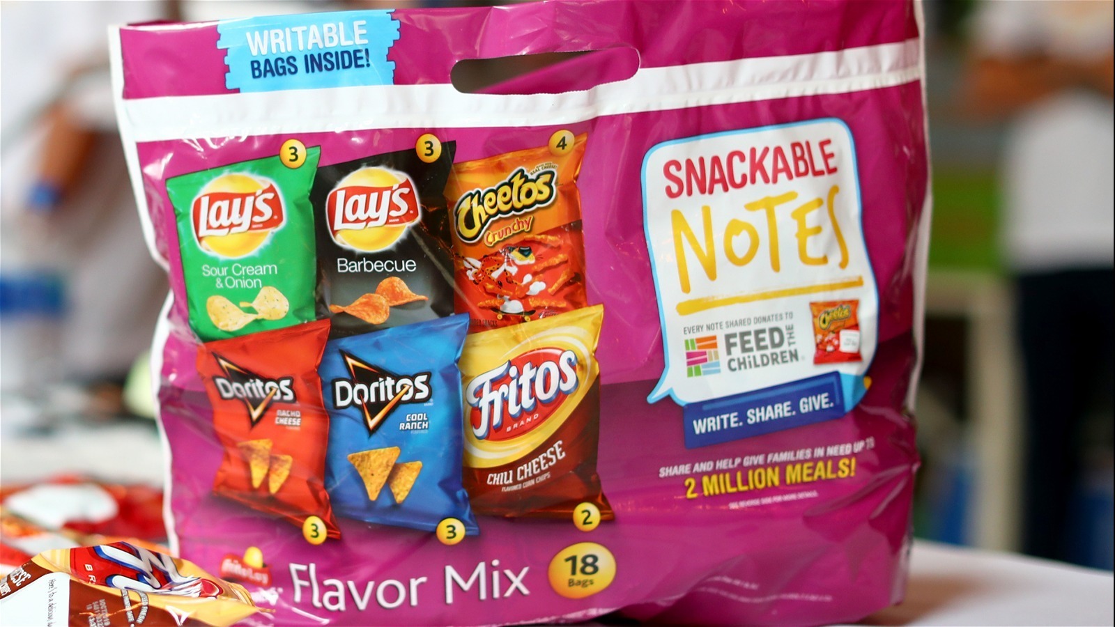 Frito Lay Doritos & Cheetos Mix Variety Pack Chips - Shop Chips at H-E-B