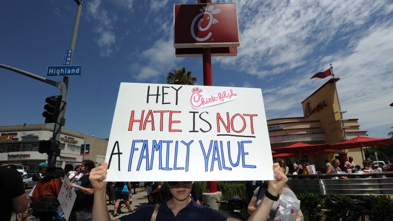 chick-fil-a protest