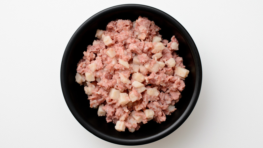 Bowl of corned beef hash