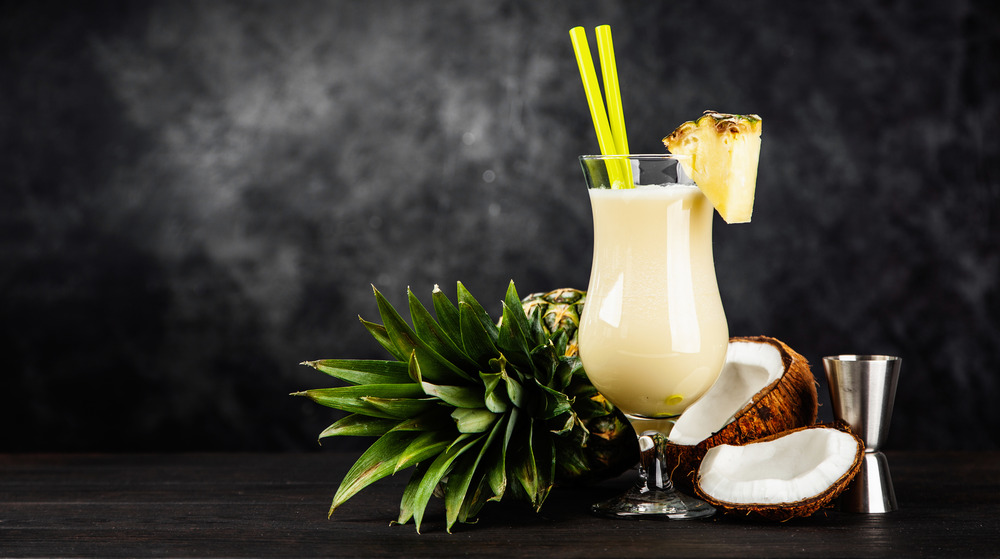 A delicious piña colada