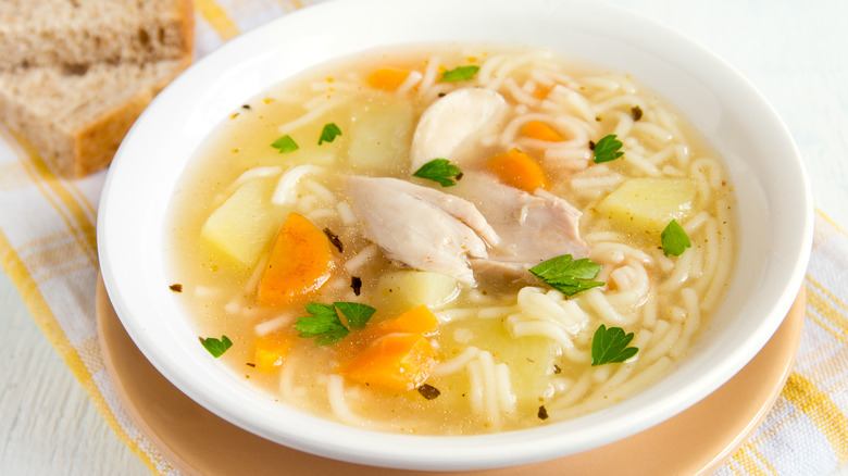 Chicken noodle soup