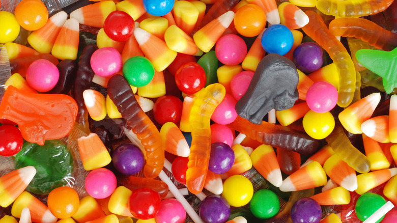 Mixed Halloween candy