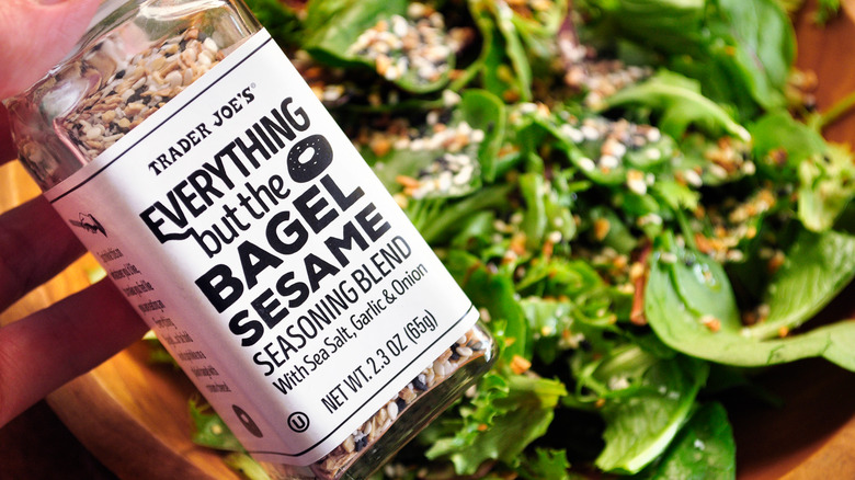 Bottle of Trader Joe's seasoning