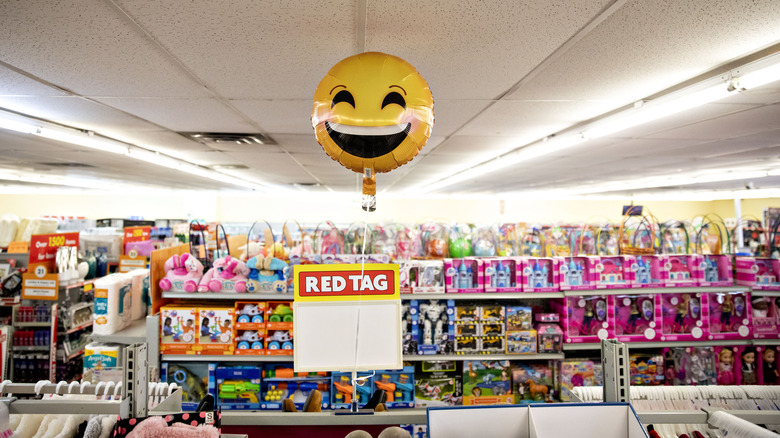 Dollar Tree smiley balloon