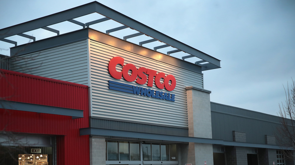 exterior of Costco store