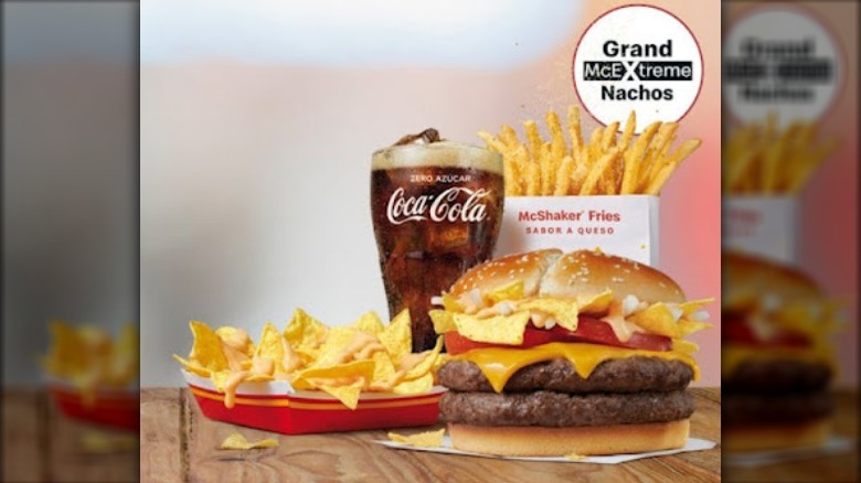 McDonald's Spain's new Tex Mex limited time menu