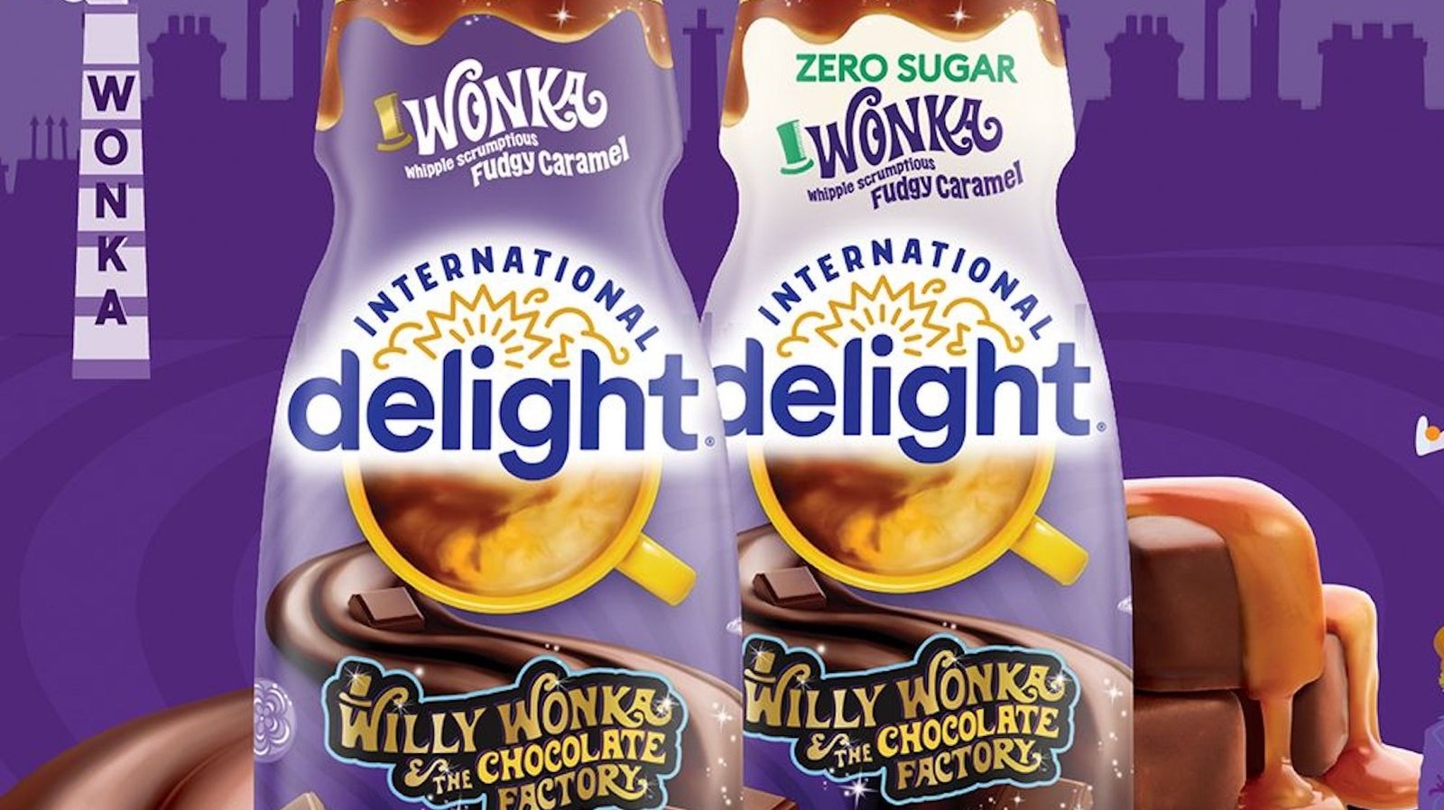 Willy Wonka Fans Won't Want To Miss These New Coffee Creamer Flavors