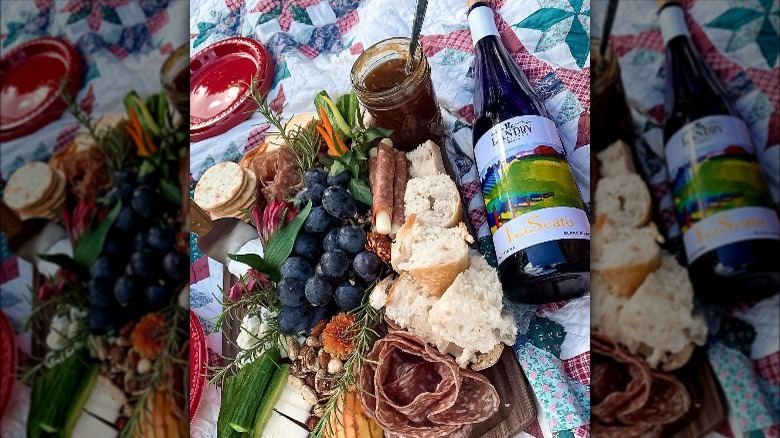 Landry Vineyards picnic and bottle
