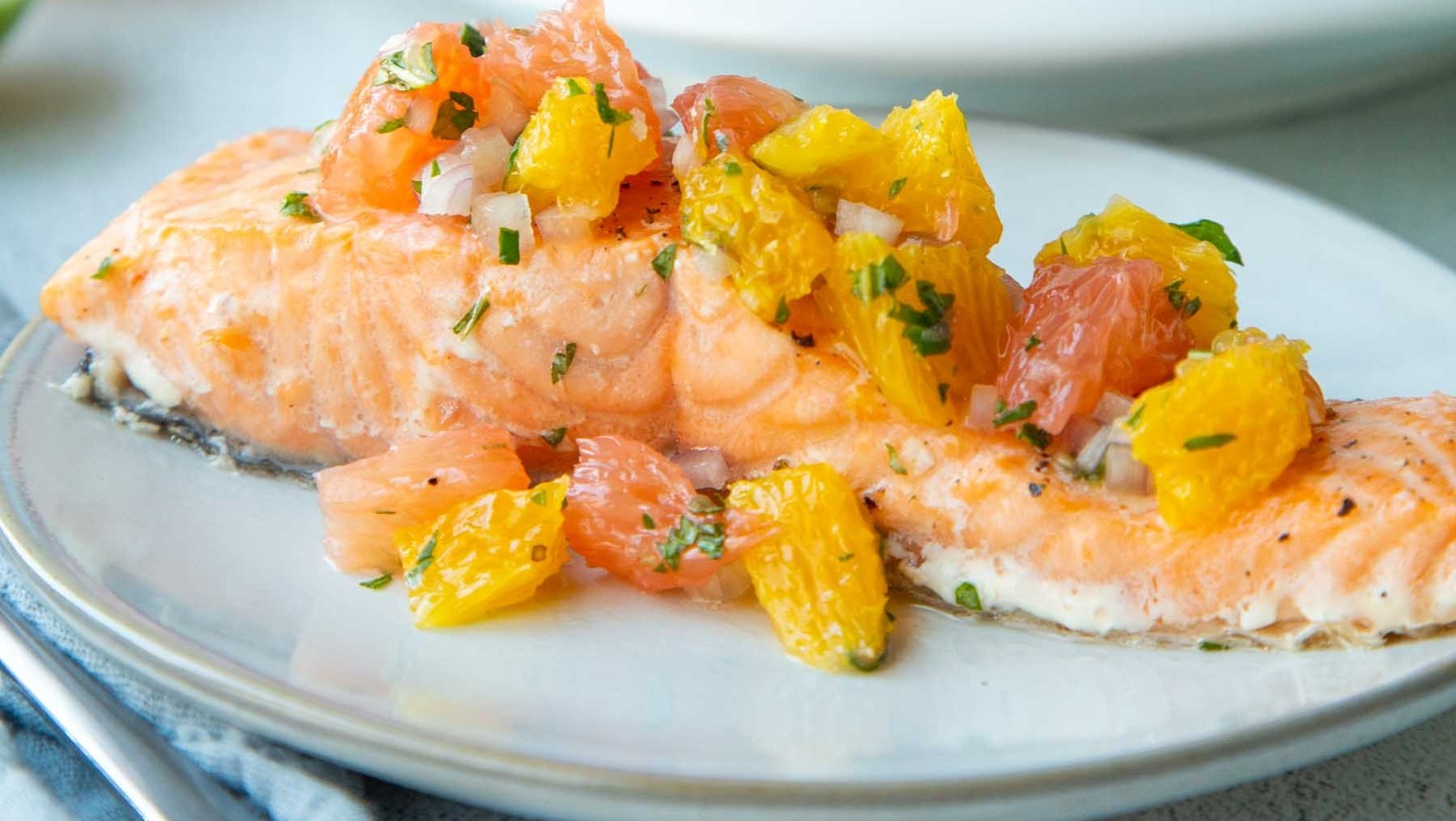 Wintry Citrus Salmon Recipe