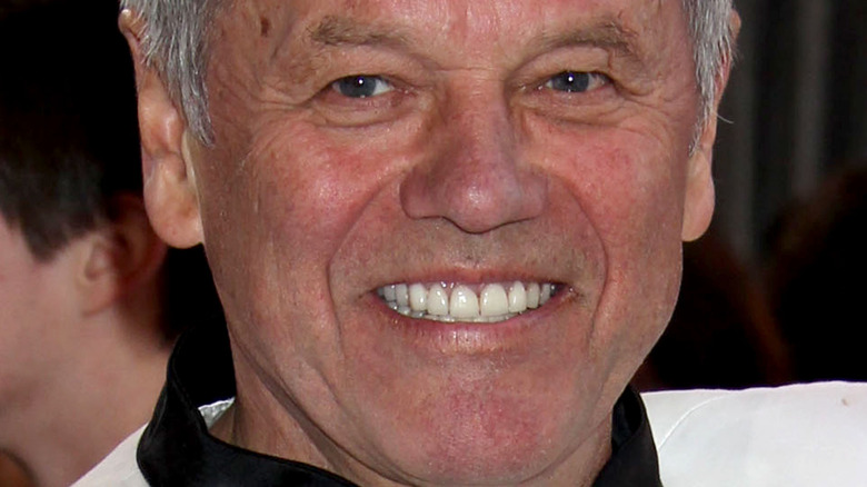 Wolfgang Puck smiling wide