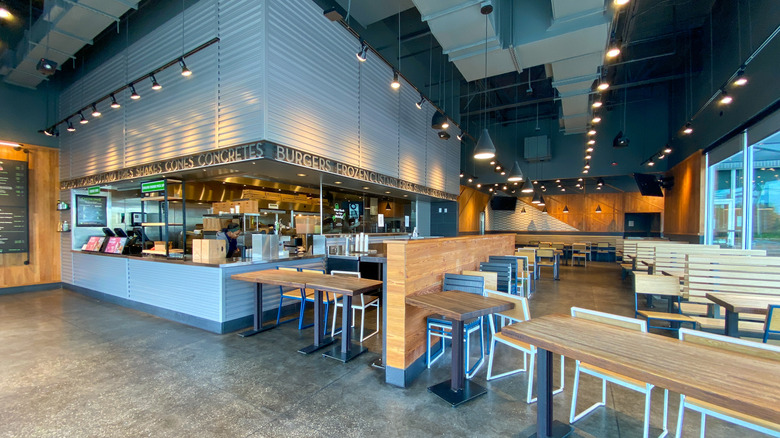 Interior of Shake Shack