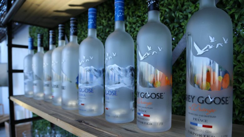 Grey Goose bottles