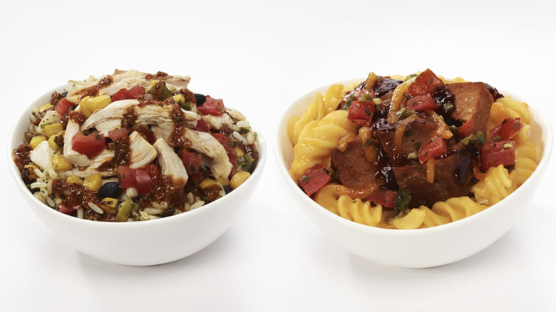 two custom Boston Market bowls