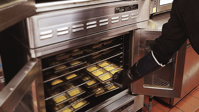 baking in Boston Market oven