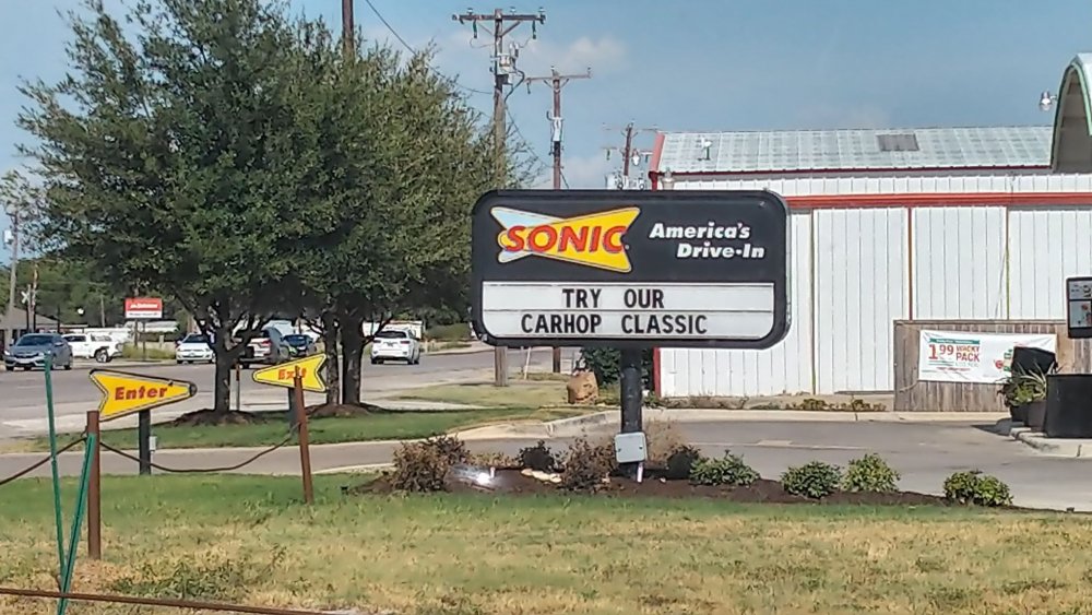 Sonic carhop tips