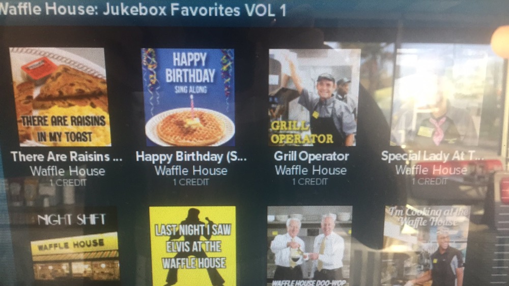 waffle house jukebox 