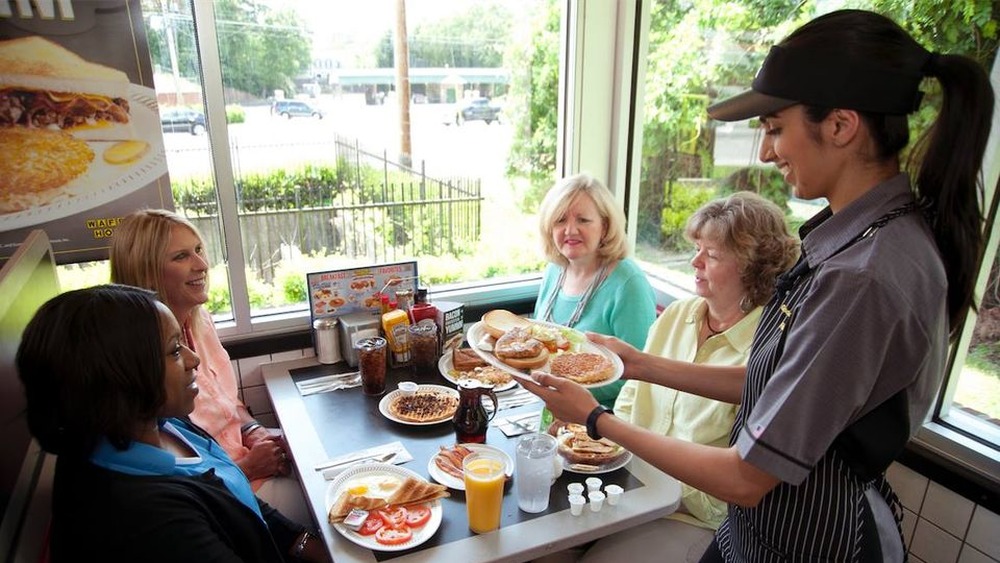 waffle house regular customers