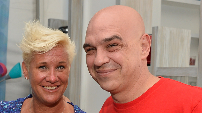 Anne Burrell and Michael Symon