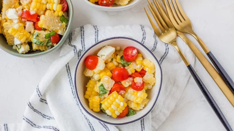 corn and tomato salad