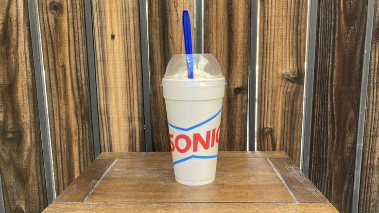 A Sonic root beer float