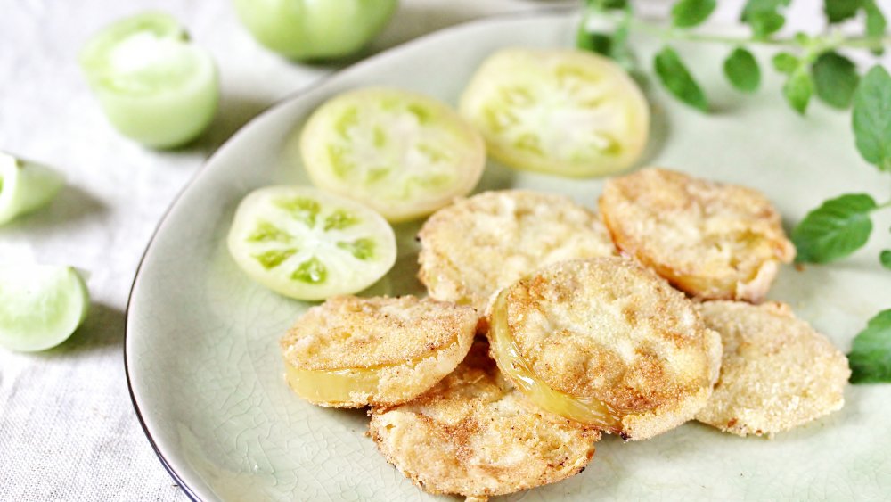 Fried green tomatoes