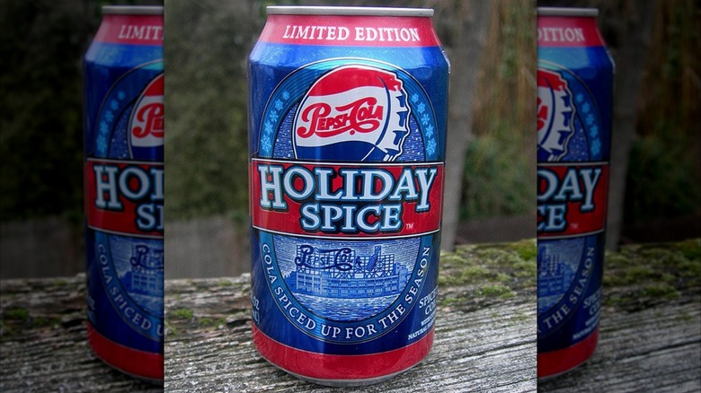 Can of Holiday Spice Pepsi