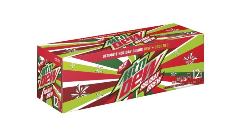 12-pack of Mountain Dew Holiday Brew