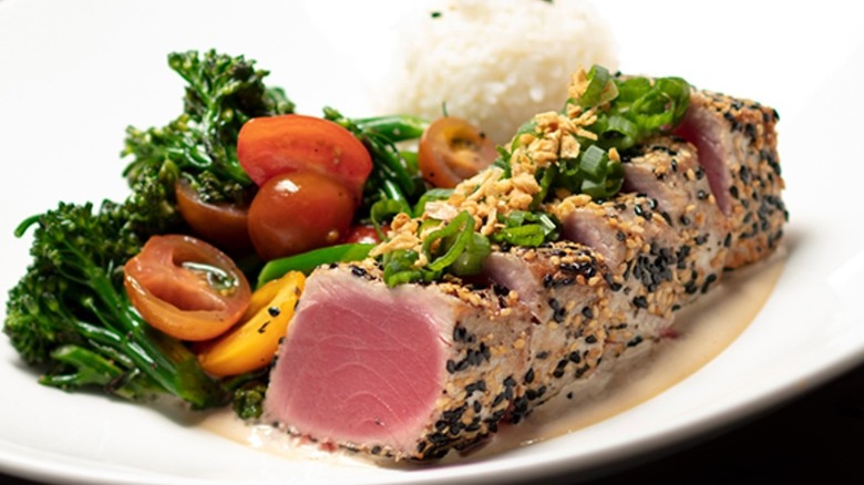 Sesame-Crusted Ahi