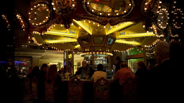 A carousel bar in New Orleans