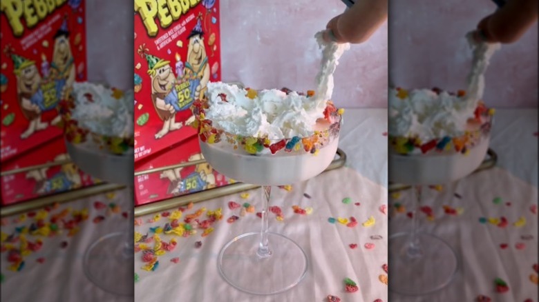 Fruity Pebbles Cocktail