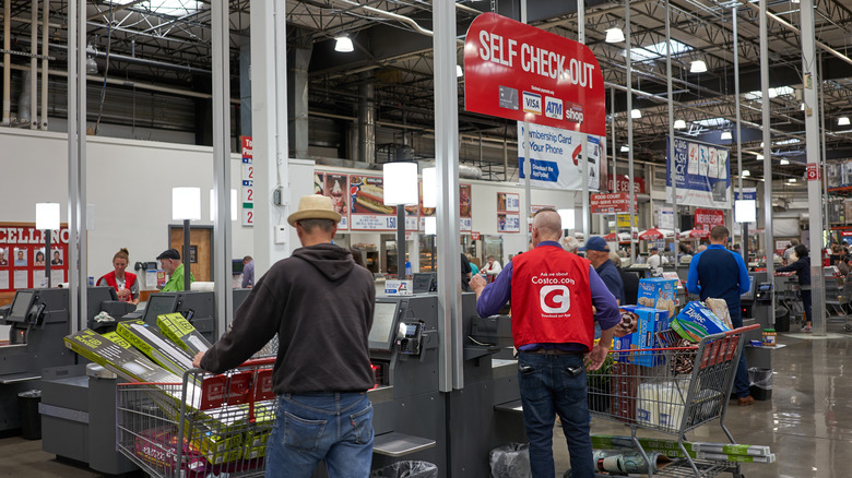 costco self checkout