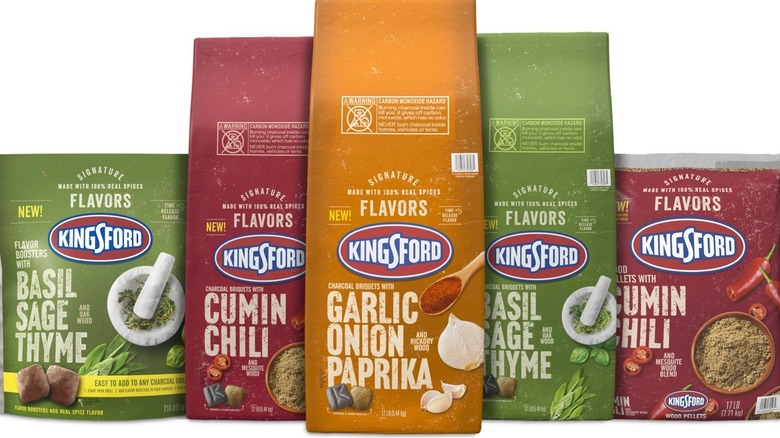Group of Kingsford Signature Flavors
