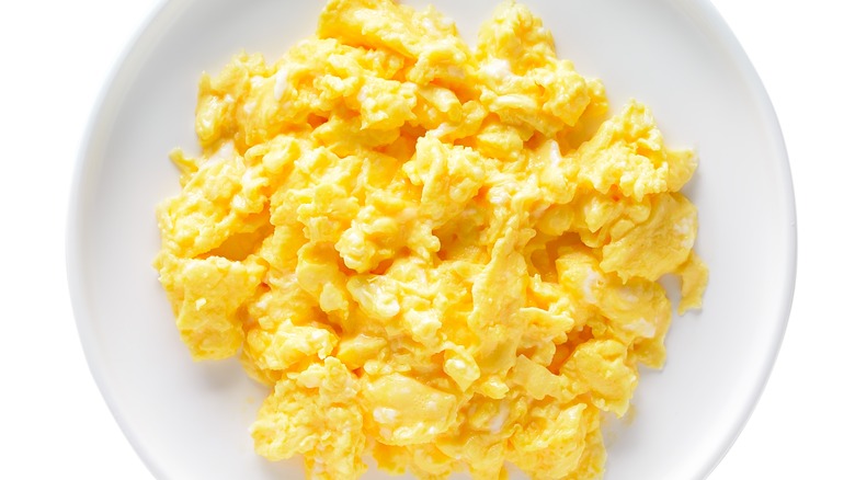 scrambled eggs