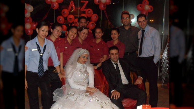 Kuwait Pizza Hut wedding