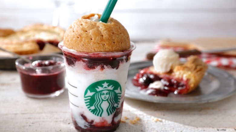 cherry pie-flavored Frappuccino