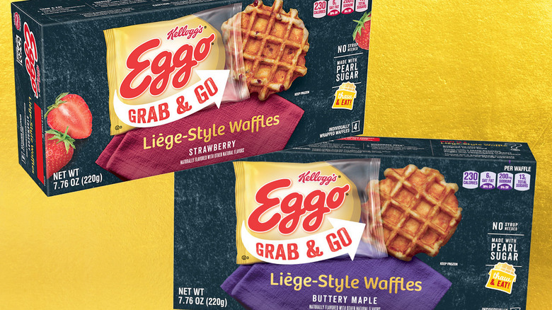 Eggo Grab & Go liege-style waffles