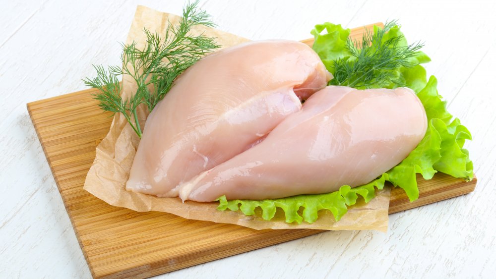 Skinless chicken breast