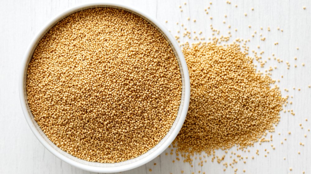 Amaranth in a bowl