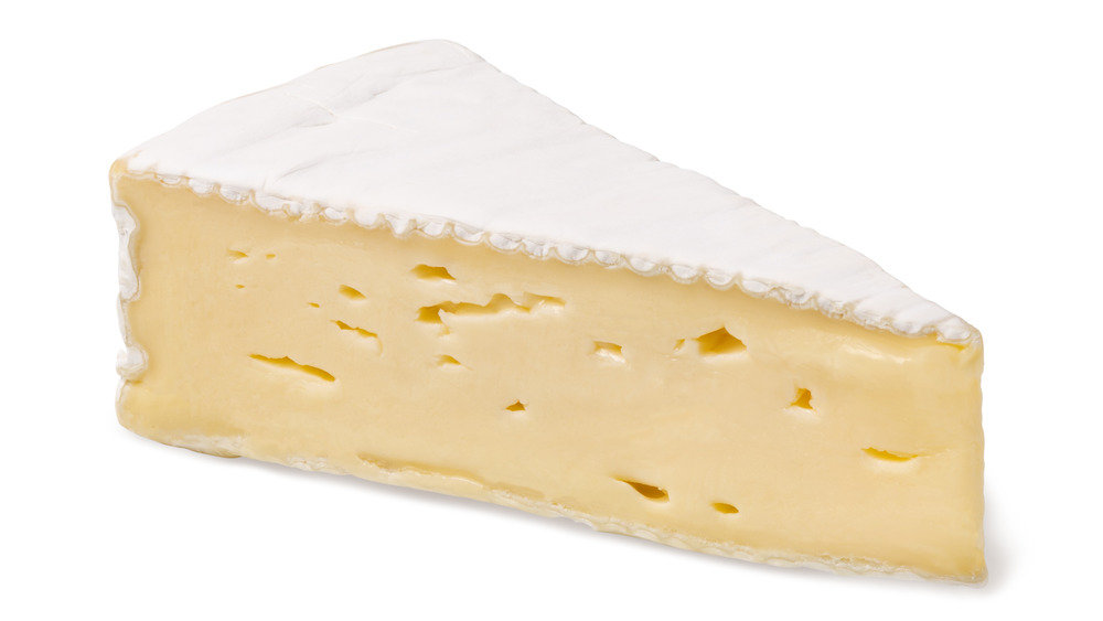 Wedge of brie