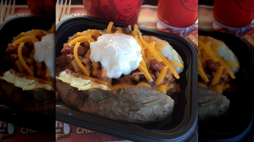 Wendy's baked potato