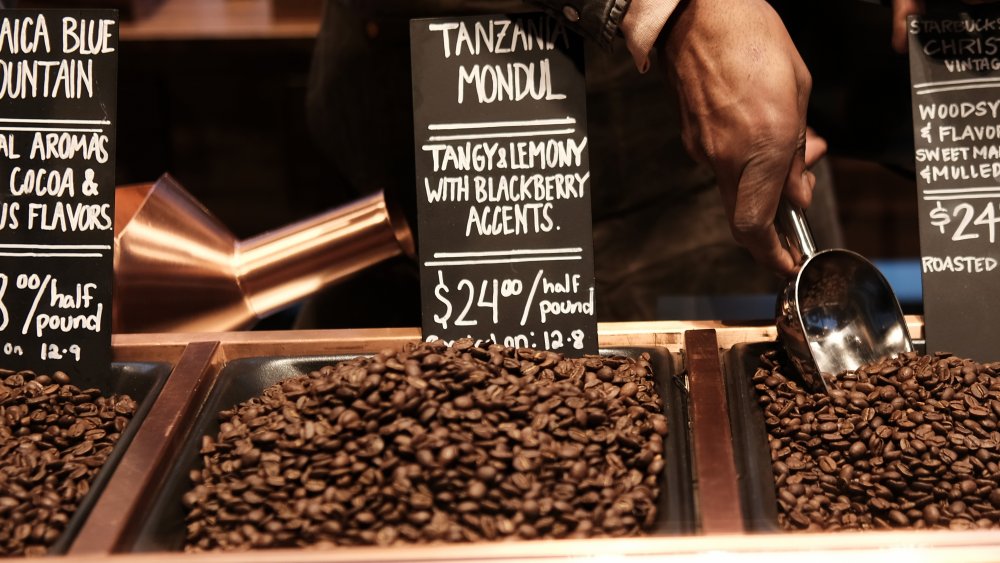 Freshly roasted coffee beans for sale