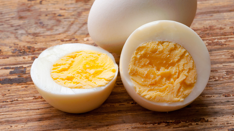 Hard-boiled egg